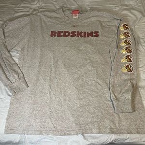 Vintage Reebok Washington Redskins Long Sleeve T Shirt XL